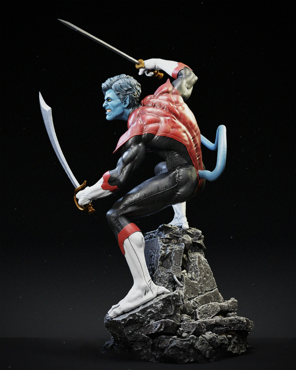 2512 Nightcrawler - X-men - STL 3D Print Files