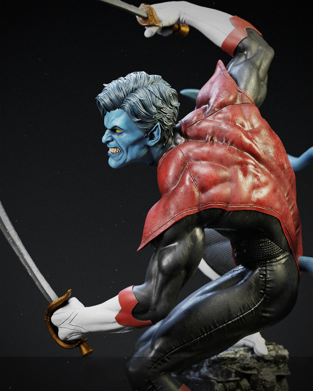 2512 Nightcrawler - X-men - STL 3D Print Files