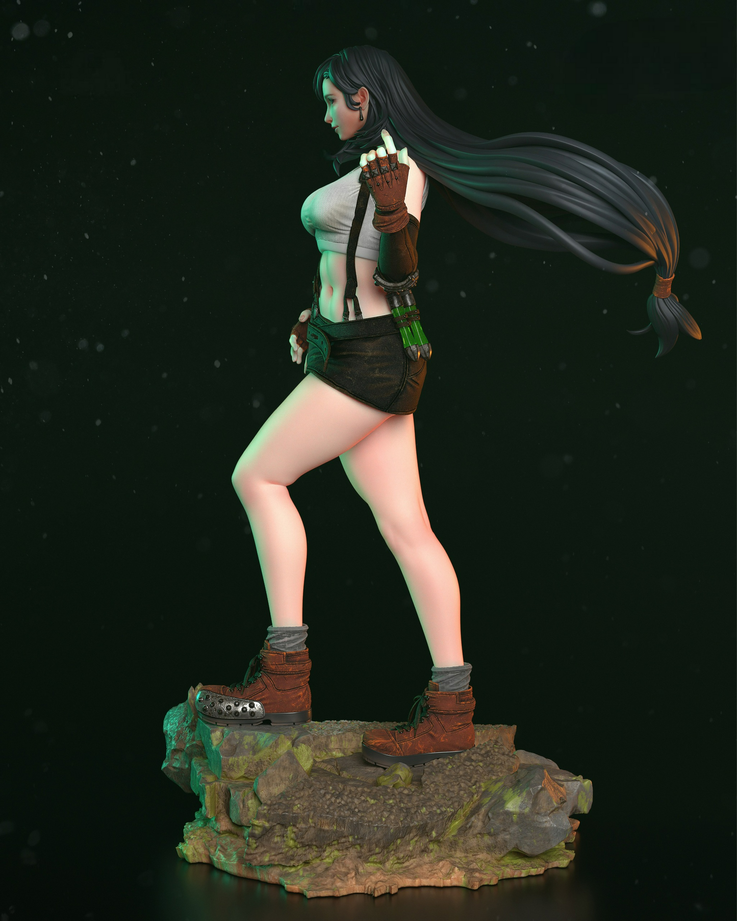 2521 Tifa Lockhart - Final Fantasy - STL 3D Print Files