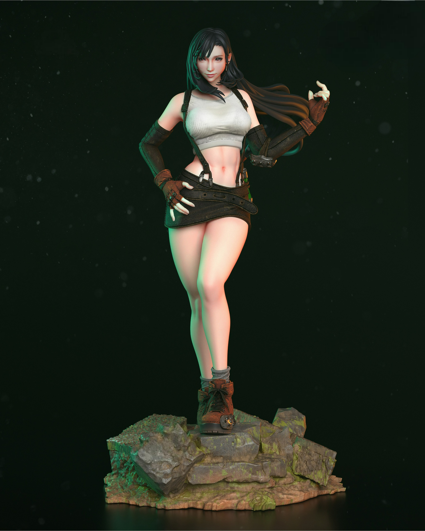 2521 Tifa Lockhart - Final Fantasy - STL 3D Print Files