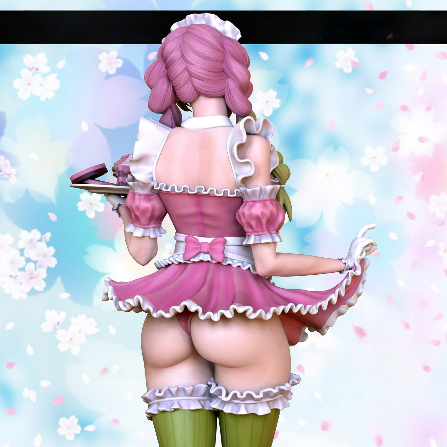 2520 Mitsuri Kanroji Maid NSFW - Kimetsu no Yaiba - STL 3D Print Files