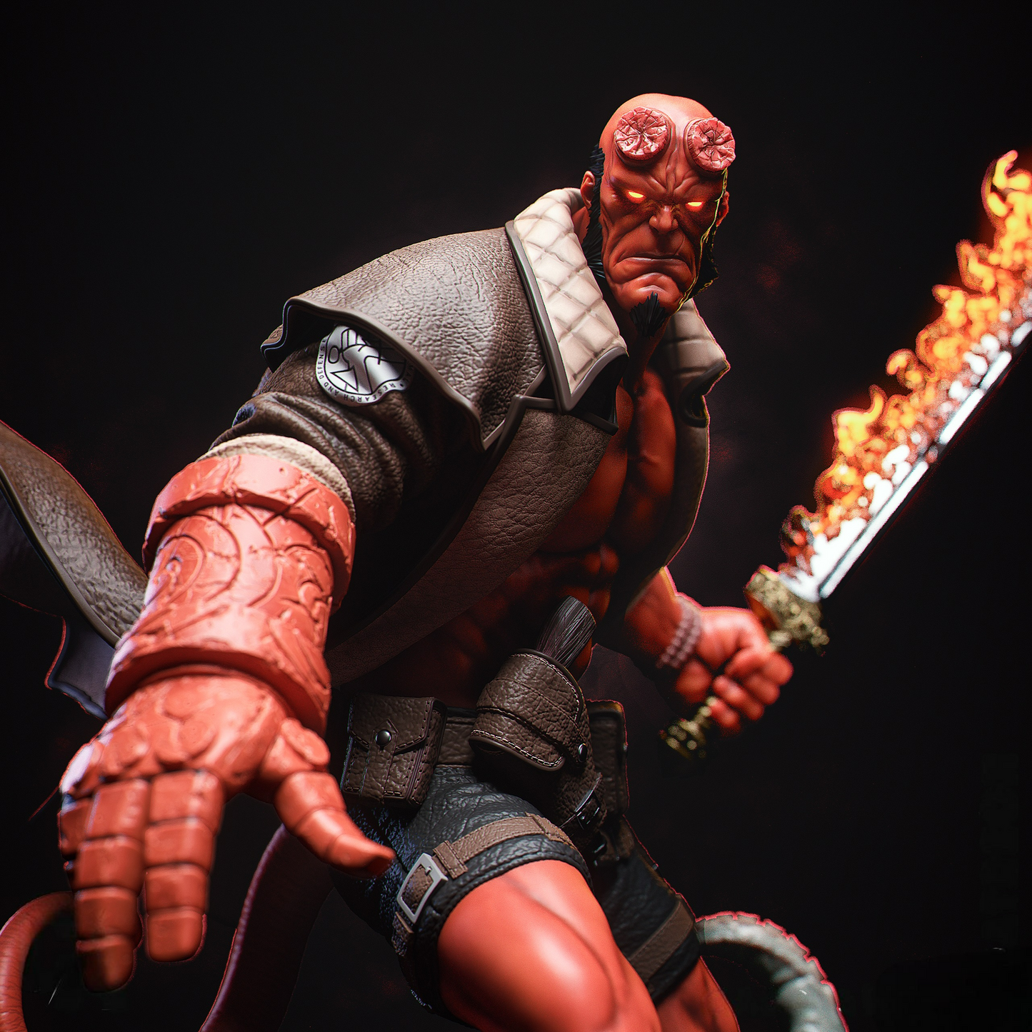 2524 Hellboy - STL 3D Print Files