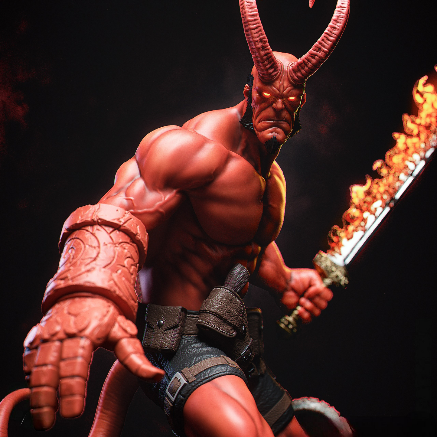 2524 Hellboy - STL 3D Print Files