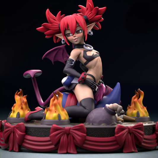 2528 Beauty Queen Etna NSFW - Disgaea - STL 3D Print Files