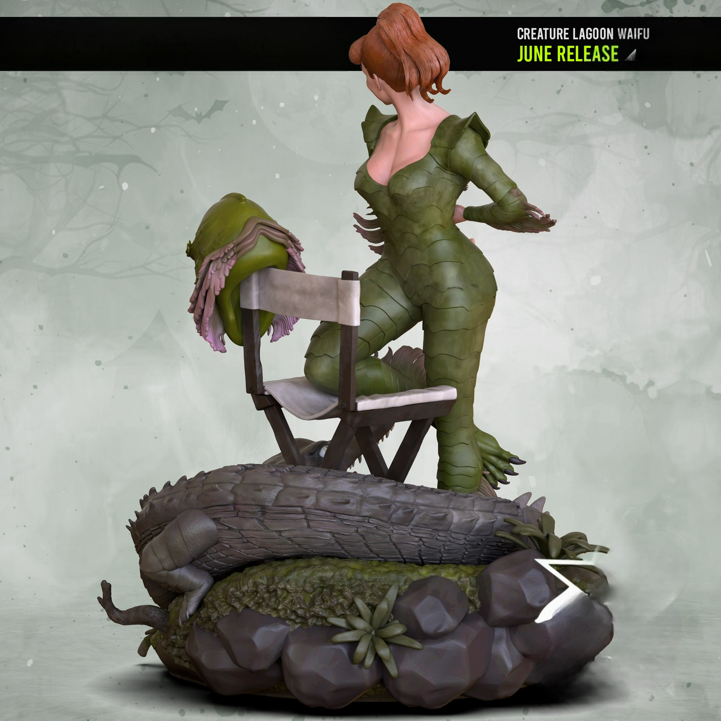 2529 Creature NSFW - The Black Lagoon - STL 3D Print Files