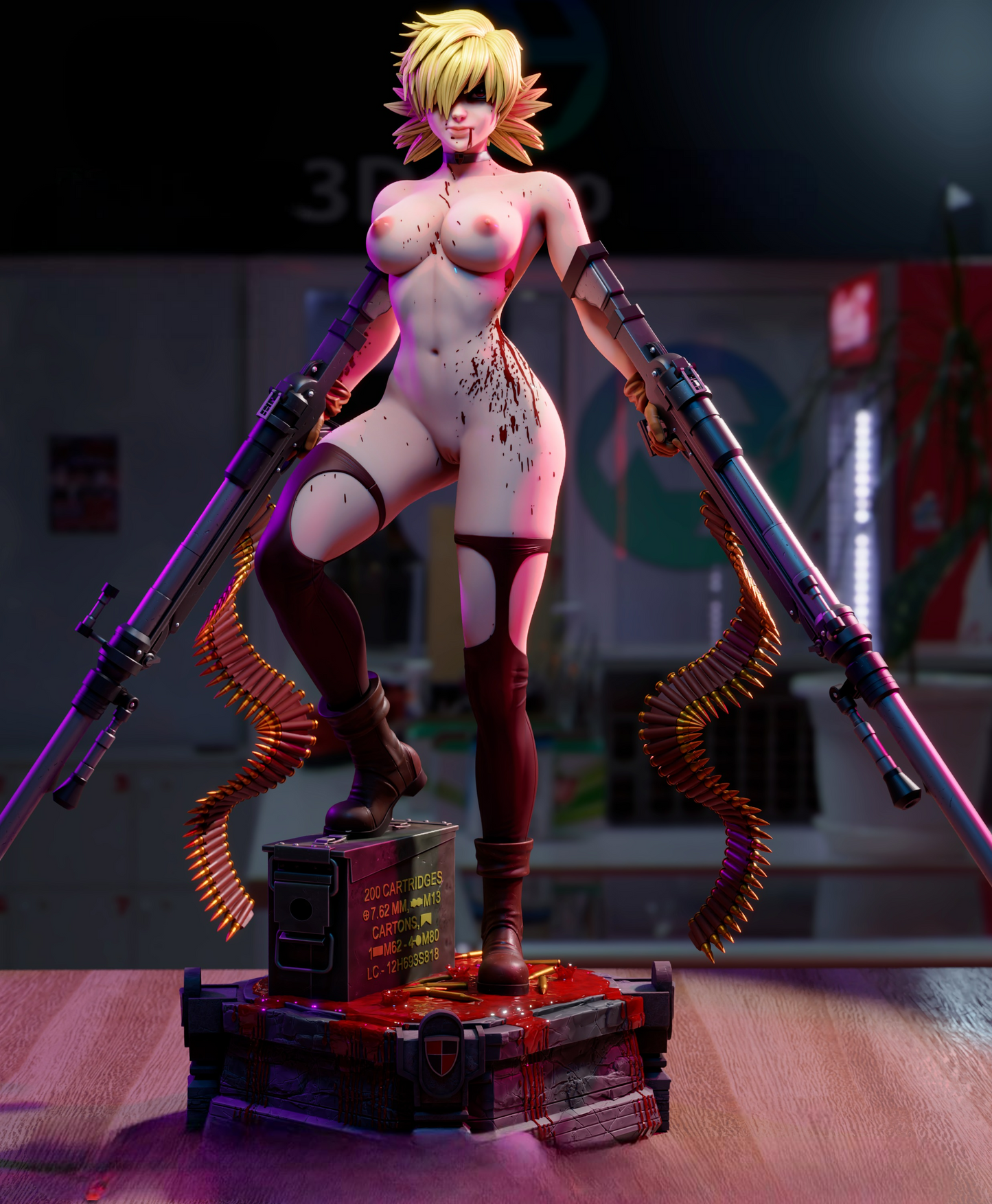 2531 Seras Victoria NSFW - Hellsing - STL 3D Print Files