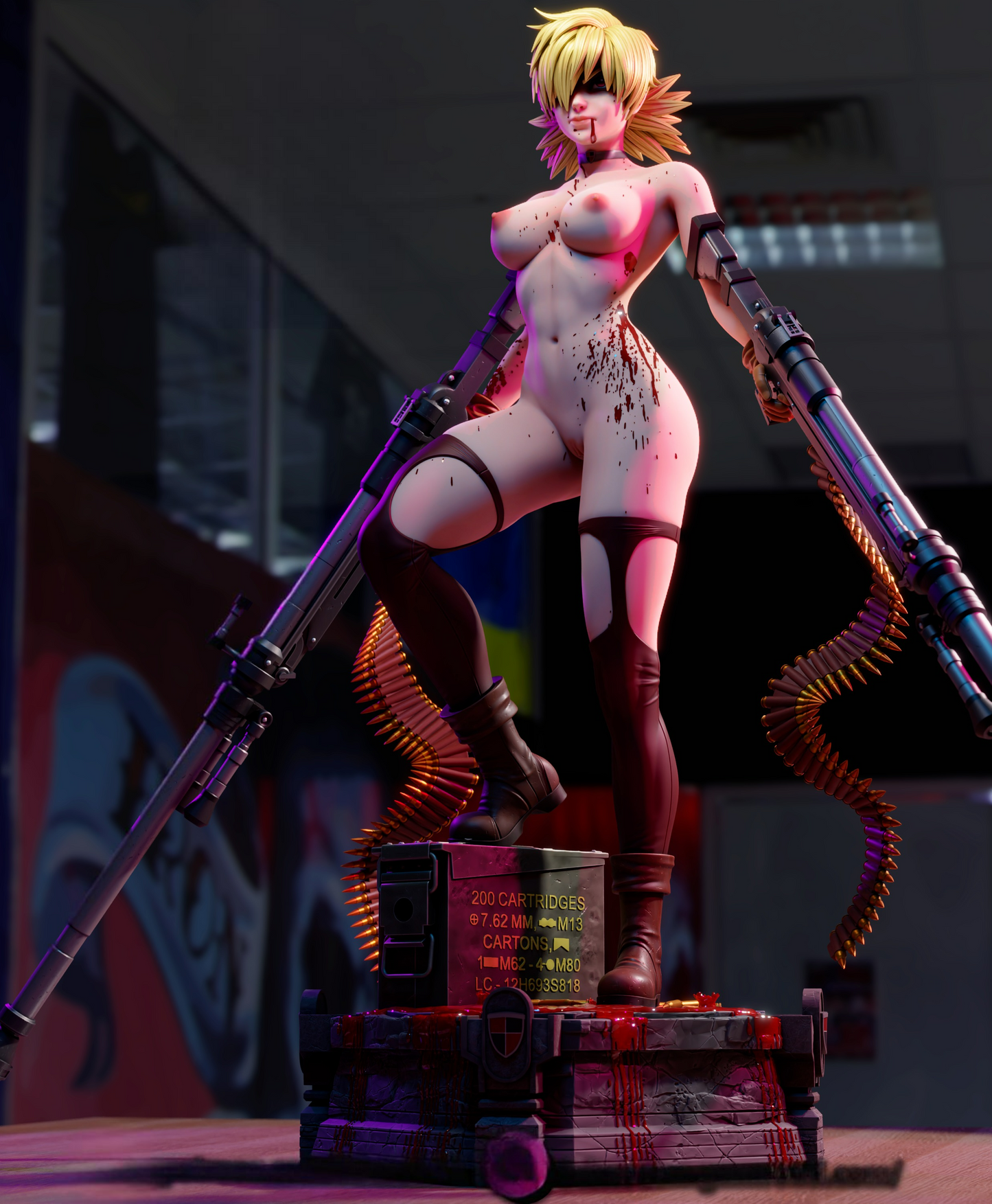 2531 Seras Victoria NSFW - Hellsing - STL 3D Print Files