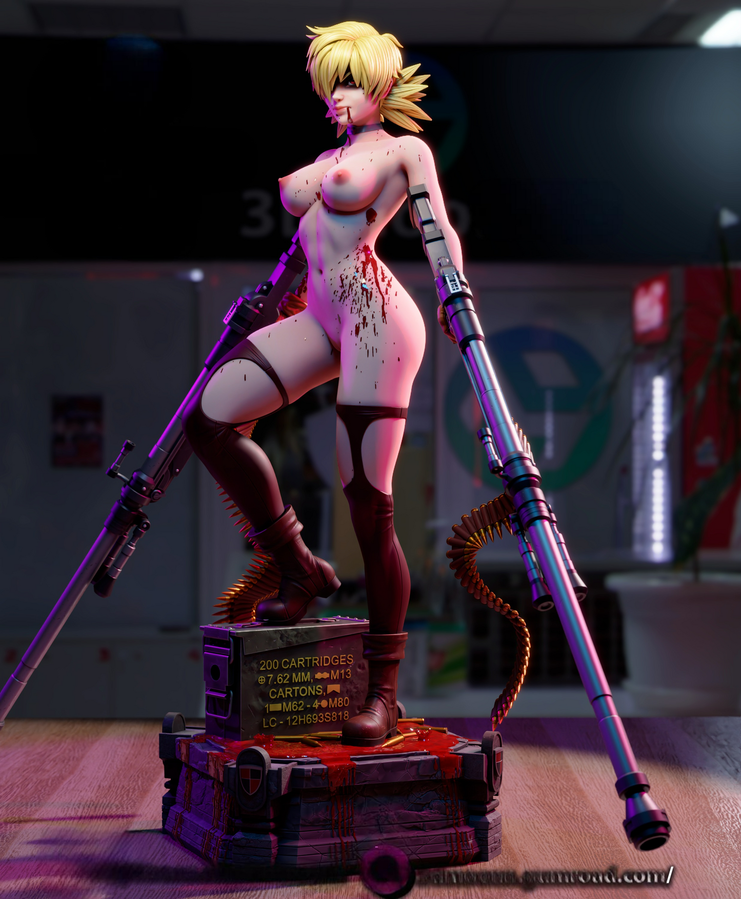 2531 Seras Victoria NSFW - Hellsing - STL 3D Print Files