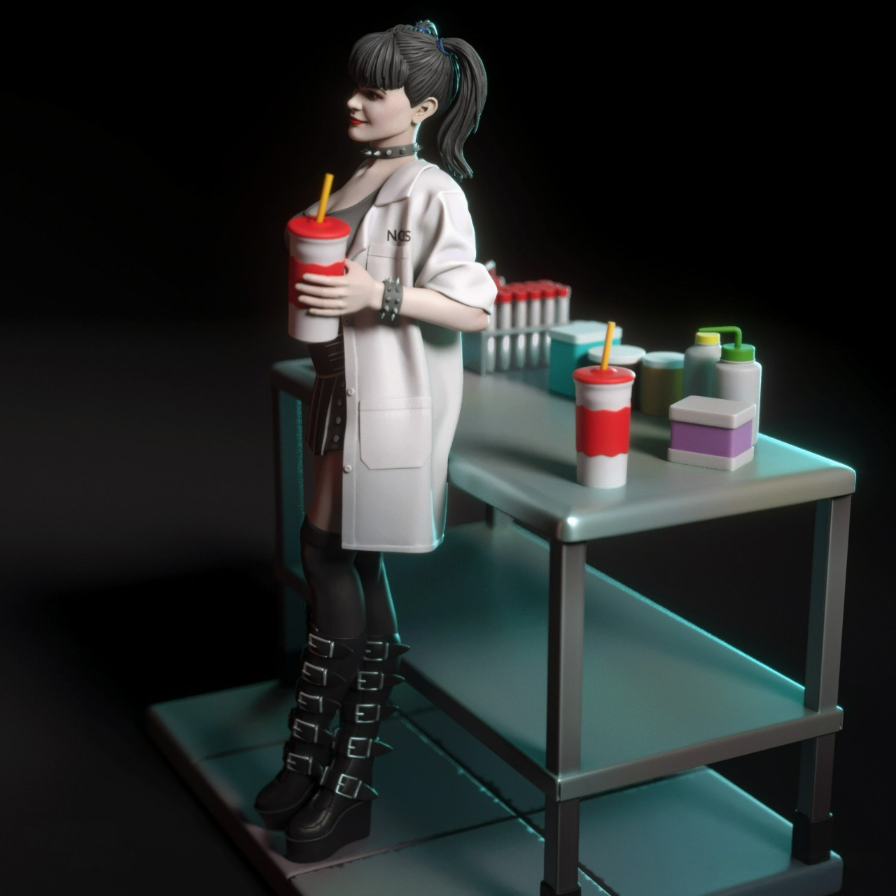 2533 Abby Sciuto NSFW - NCIS - STL 3D Print Files