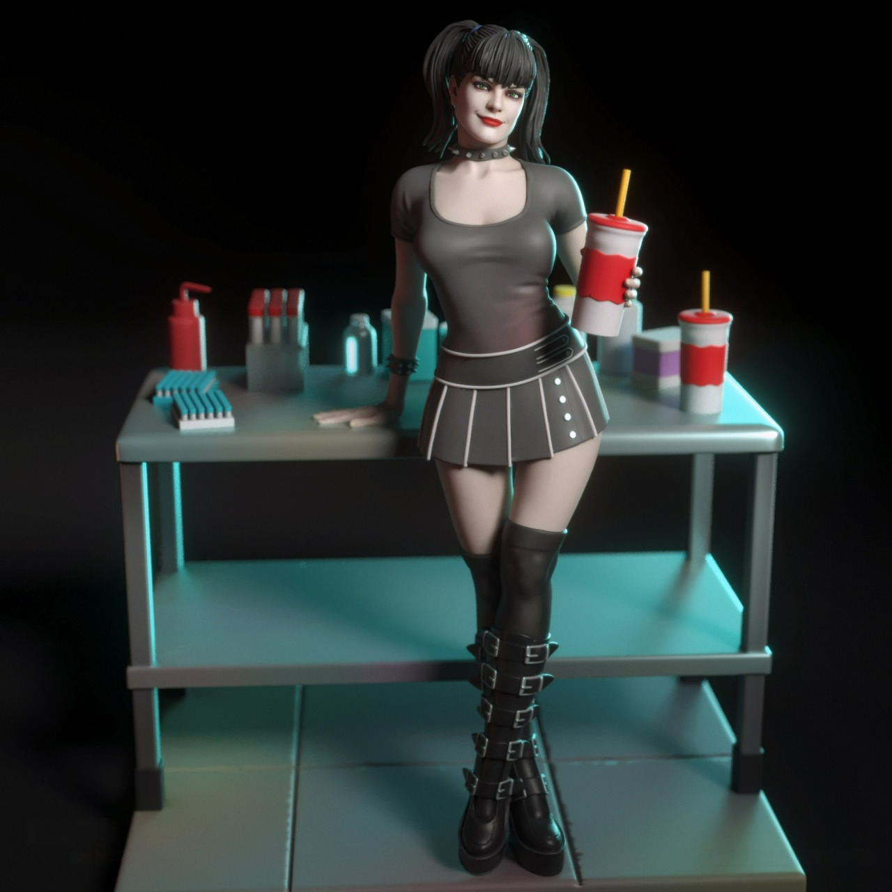 2533 Abby Sciuto NSFW - NCIS - STL 3D Print Files