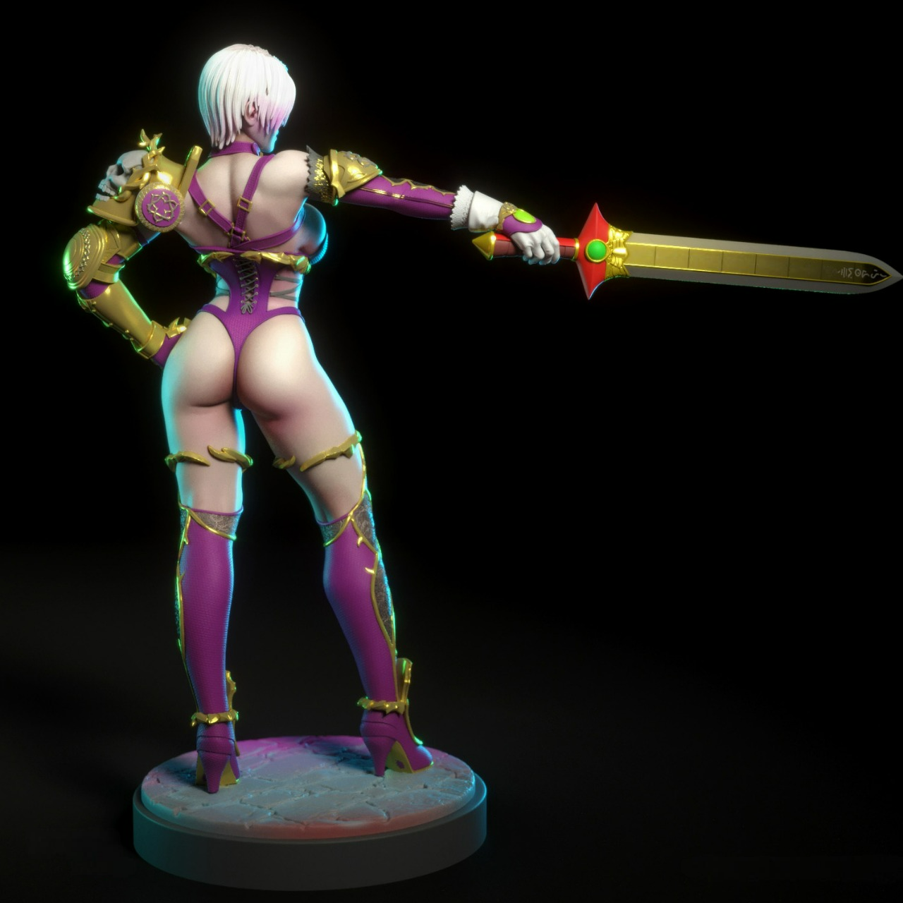 2534 Ivy NSFW - SoulCalibur - STL 3D Print Files