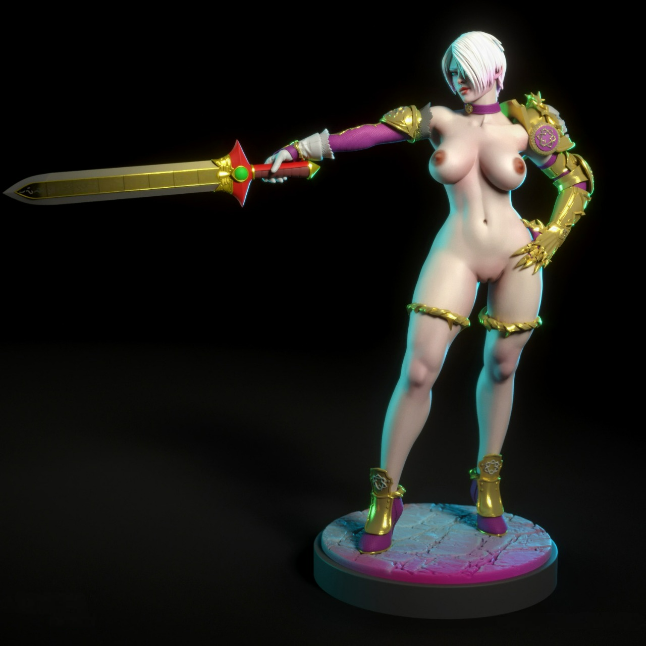 2534 Ivy NSFW - SoulCalibur - STL 3D Print Files