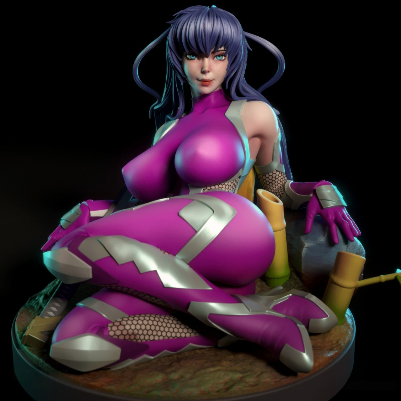 2535 Igawa Asagi NSFW - Taimanin - STL 3D Print Files