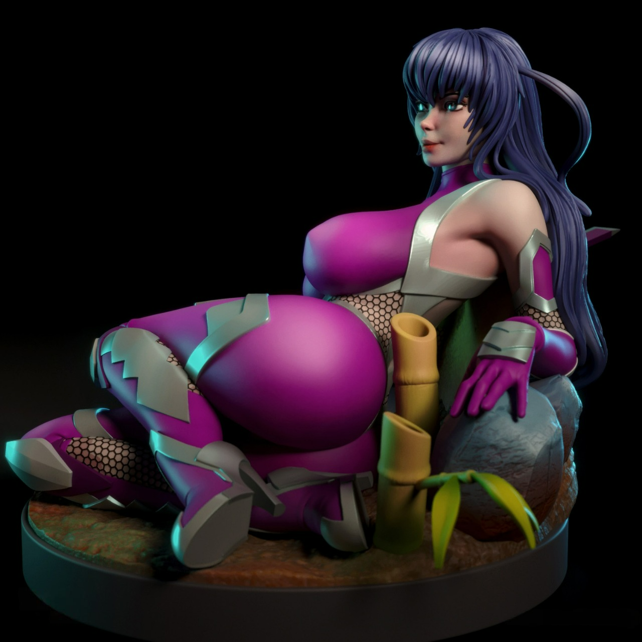 2535 Igawa Asagi NSFW - Taimanin - STL 3D Print Files