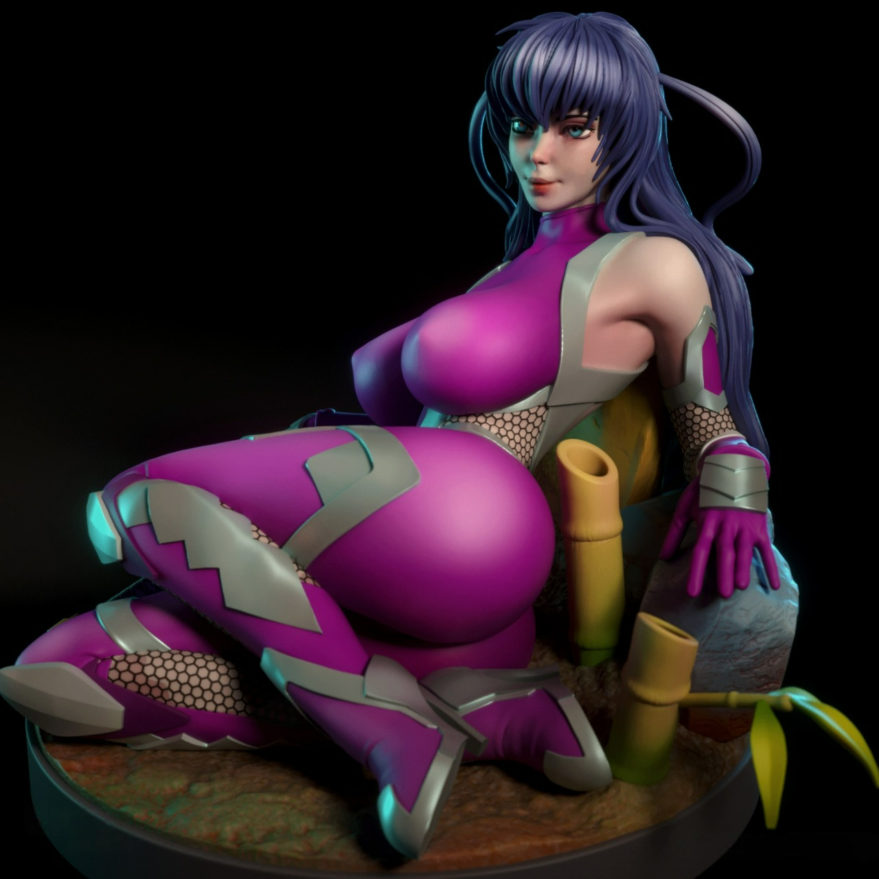 2535 Igawa Asagi NSFW - Taimanin - STL 3D Print Files