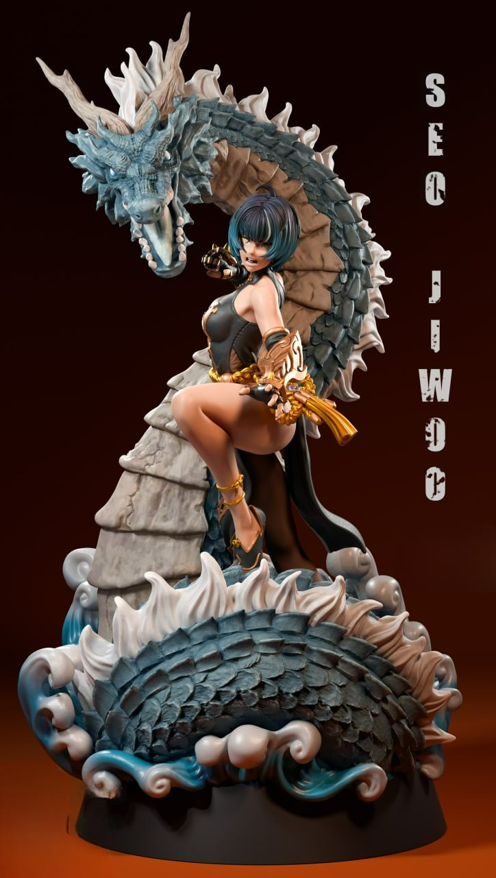 2545 Seo Jiwoo - Solo Leveling - STL 3D Print Files