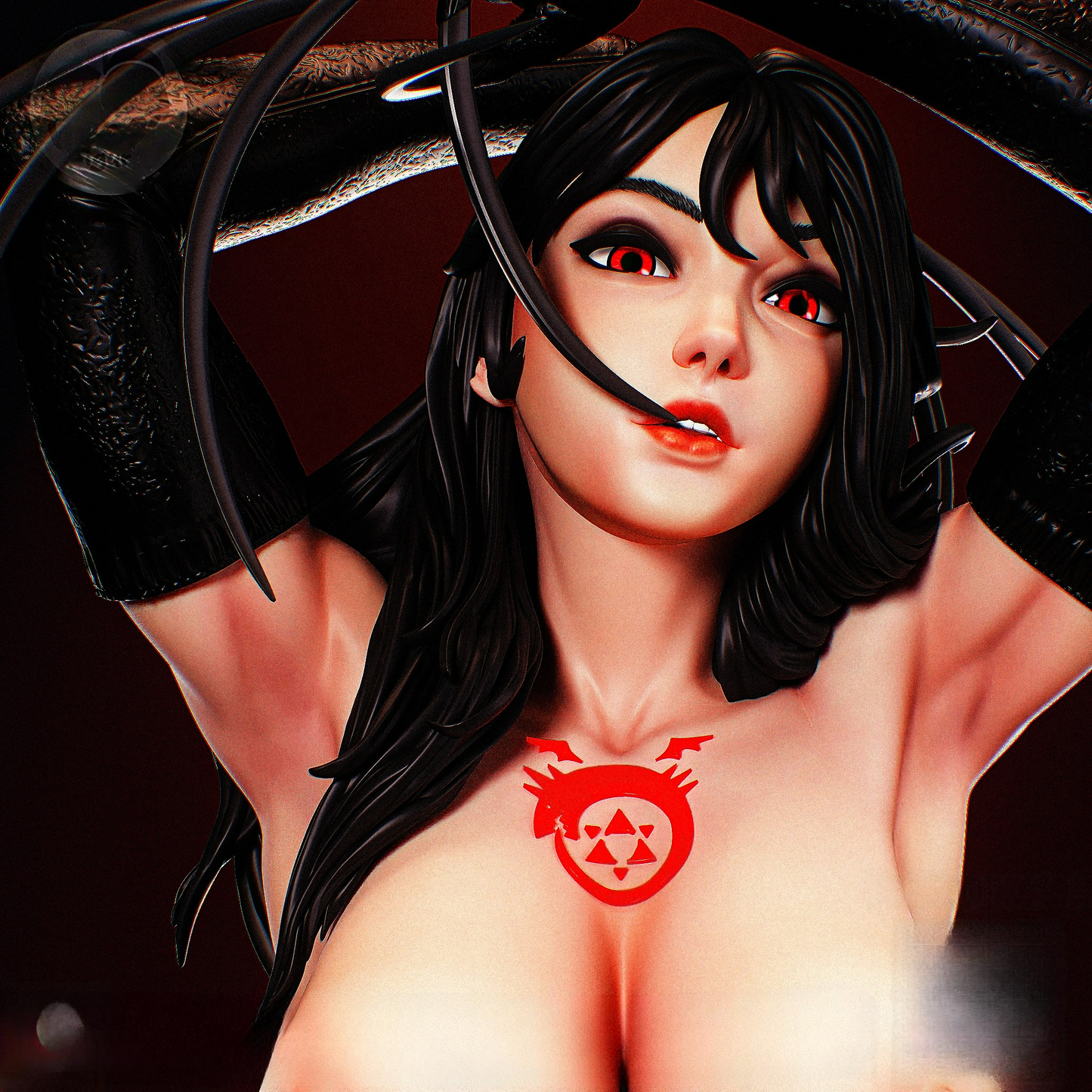 2551 Lust NSFW - Fullmetal Alchemist - STL 3D Print Files