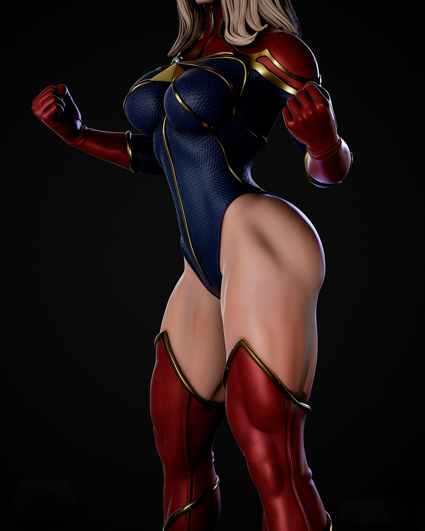 2552 Captain Marvel NSFW - Marvel Comics - STL 3D Print Files