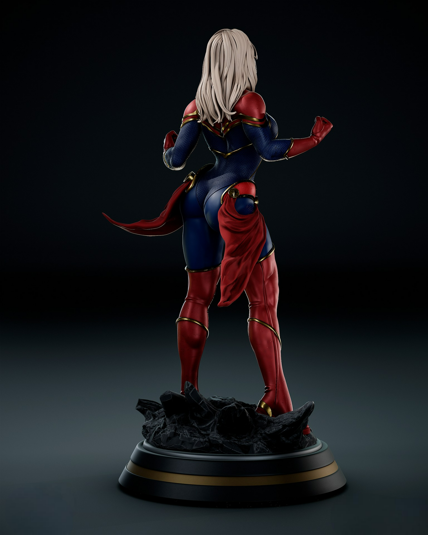 2552 Captain Marvel NSFW - Marvel Comics - STL 3D Print Files