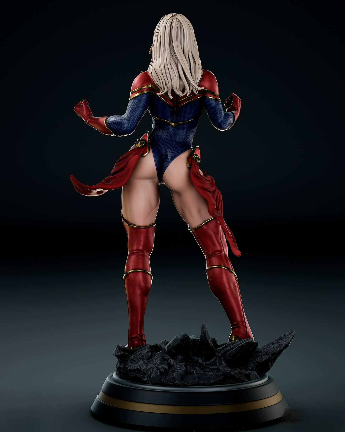 2552 Captain Marvel NSFW - Marvel Comics - STL 3D Print Files