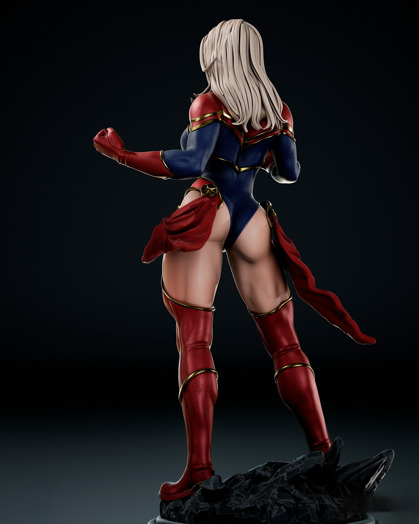 2552 Captain Marvel NSFW - Marvel Comics - STL 3D Print Files