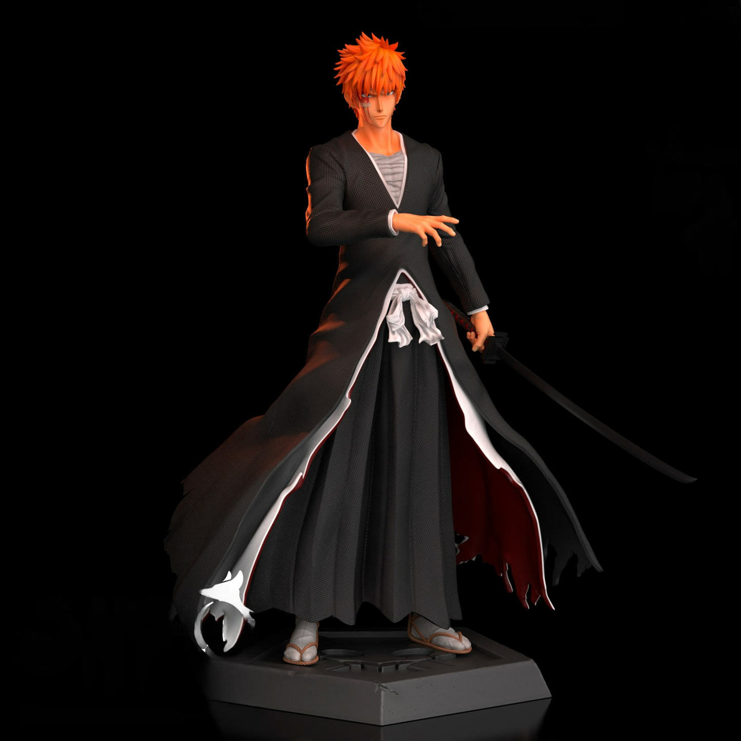 2555 Ichigo AND Ichigo Hollow - Bleach - STL 3D Print Files