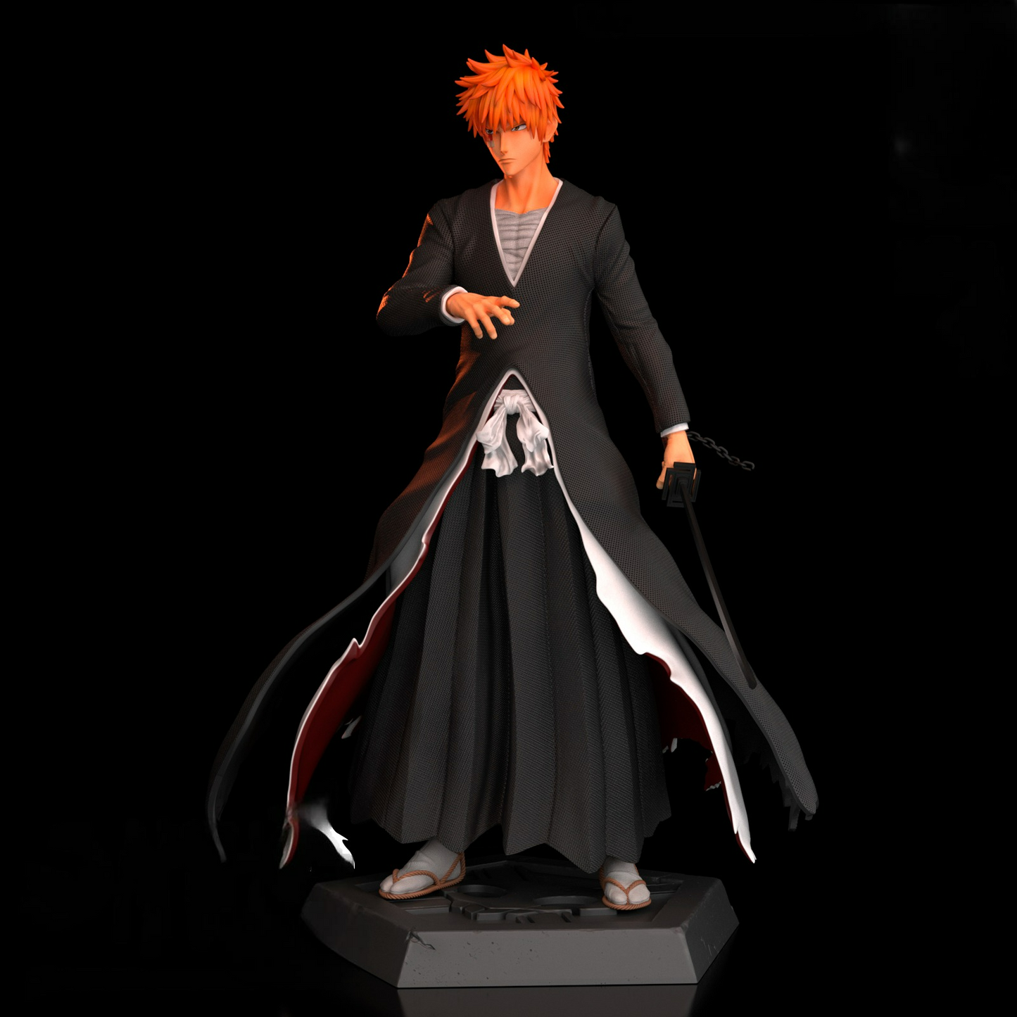 2555 Ichigo AND Ichigo Hollow - Bleach - STL 3D Print Files