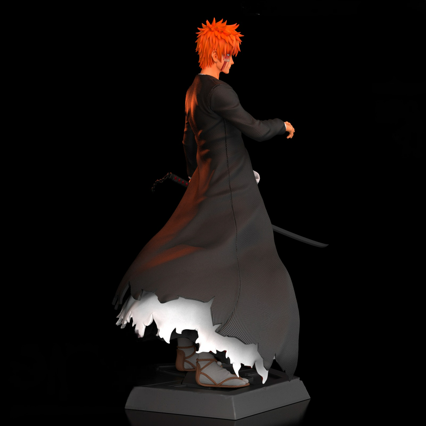 2555 Ichigo AND Ichigo Hollow - Bleach - STL 3D Print Files