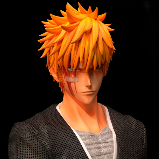 2555 Ichigo AND Ichigo Hollow - Bleach - STL 3D Print Files