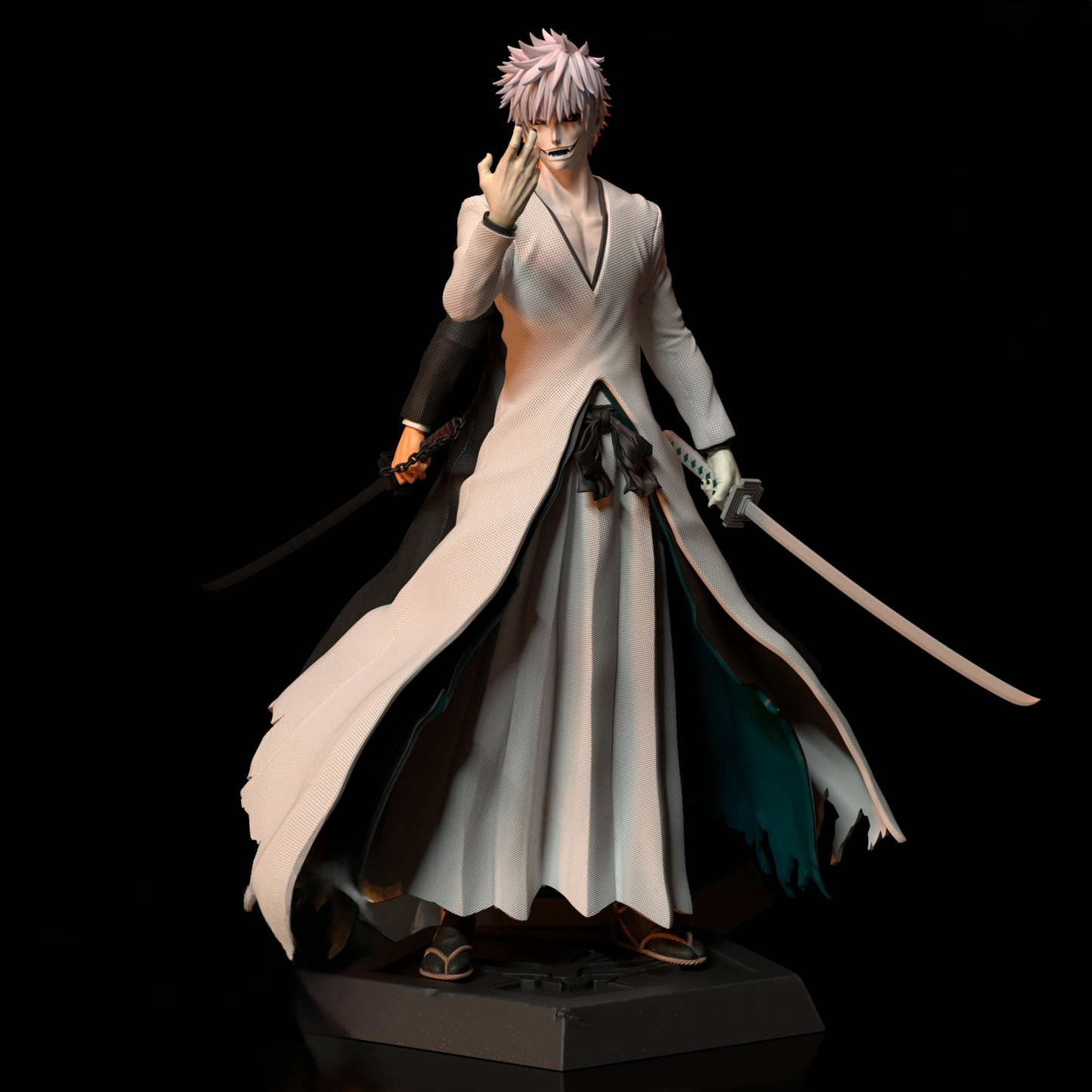 2555 Ichigo AND Ichigo Hollow - Bleach - STL 3D Print Files