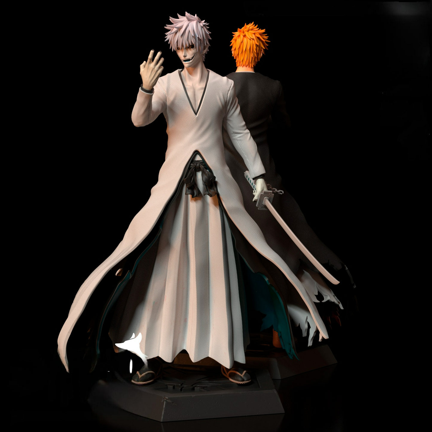 2555 Ichigo AND Ichigo Hollow - Bleach - STL 3D Print Files