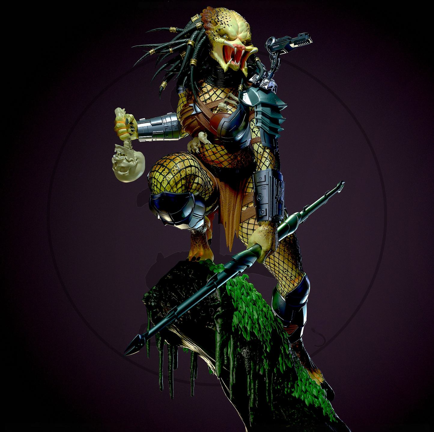 2556 Female Predator - STL 3D Print Files