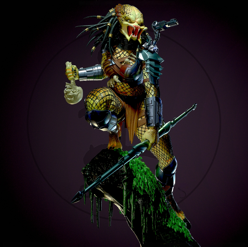 2556 Female Predator - STL 3D Print Files – My Stl