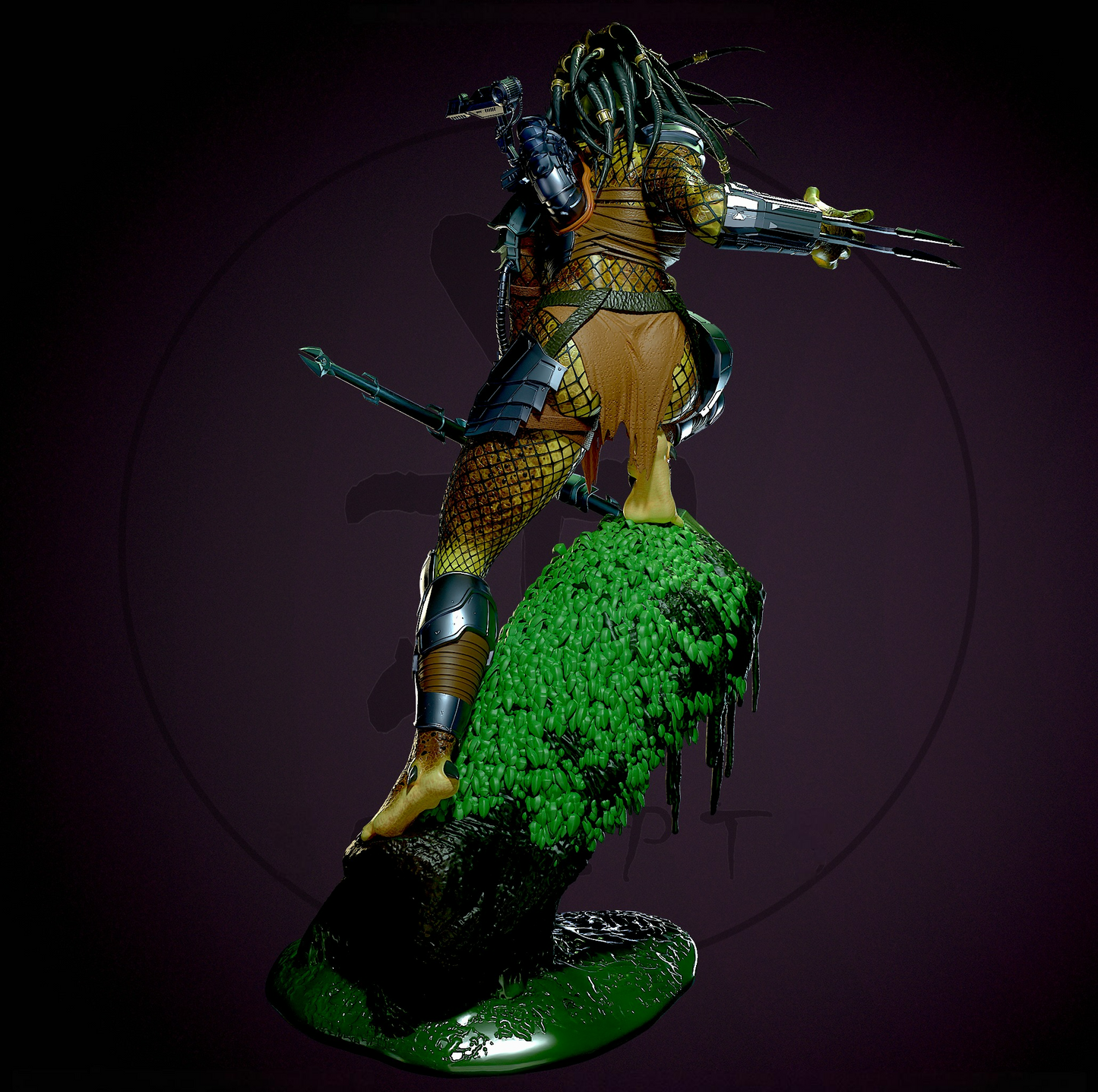 2556 Female Predator - STL 3D Print Files