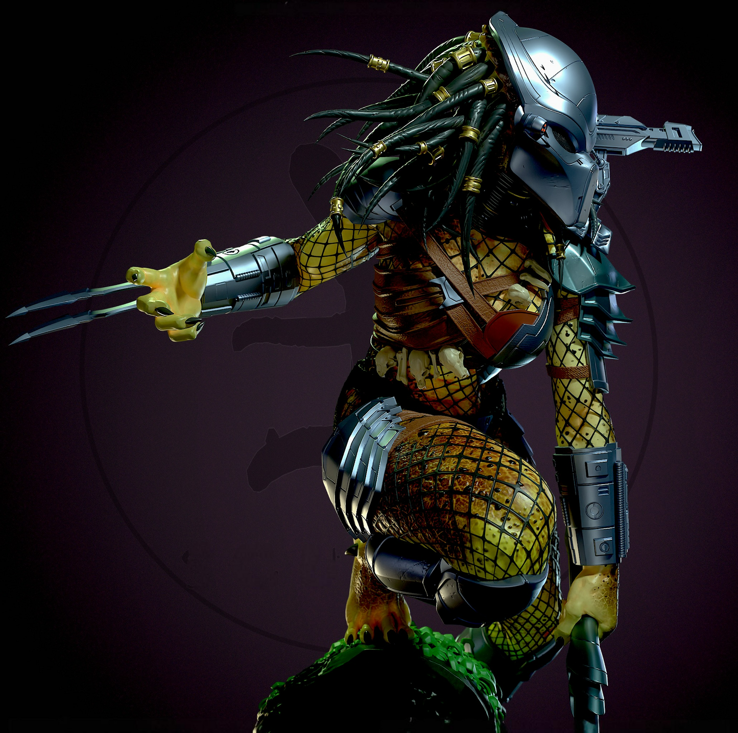 2556 Female Predator - STL 3D Print Files