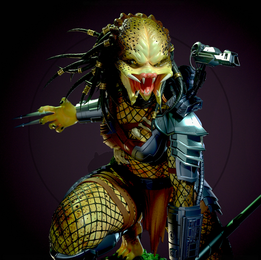 2556 Female Predator - STL 3D Print Files