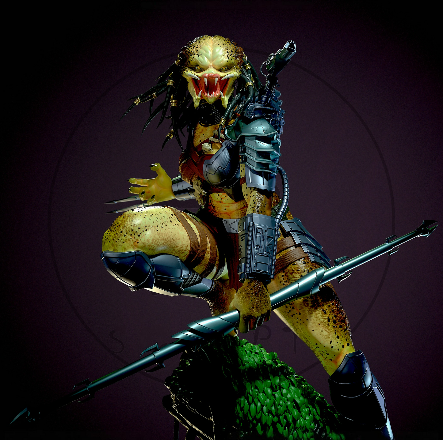 2556 Female Predator - STL 3D Print Files