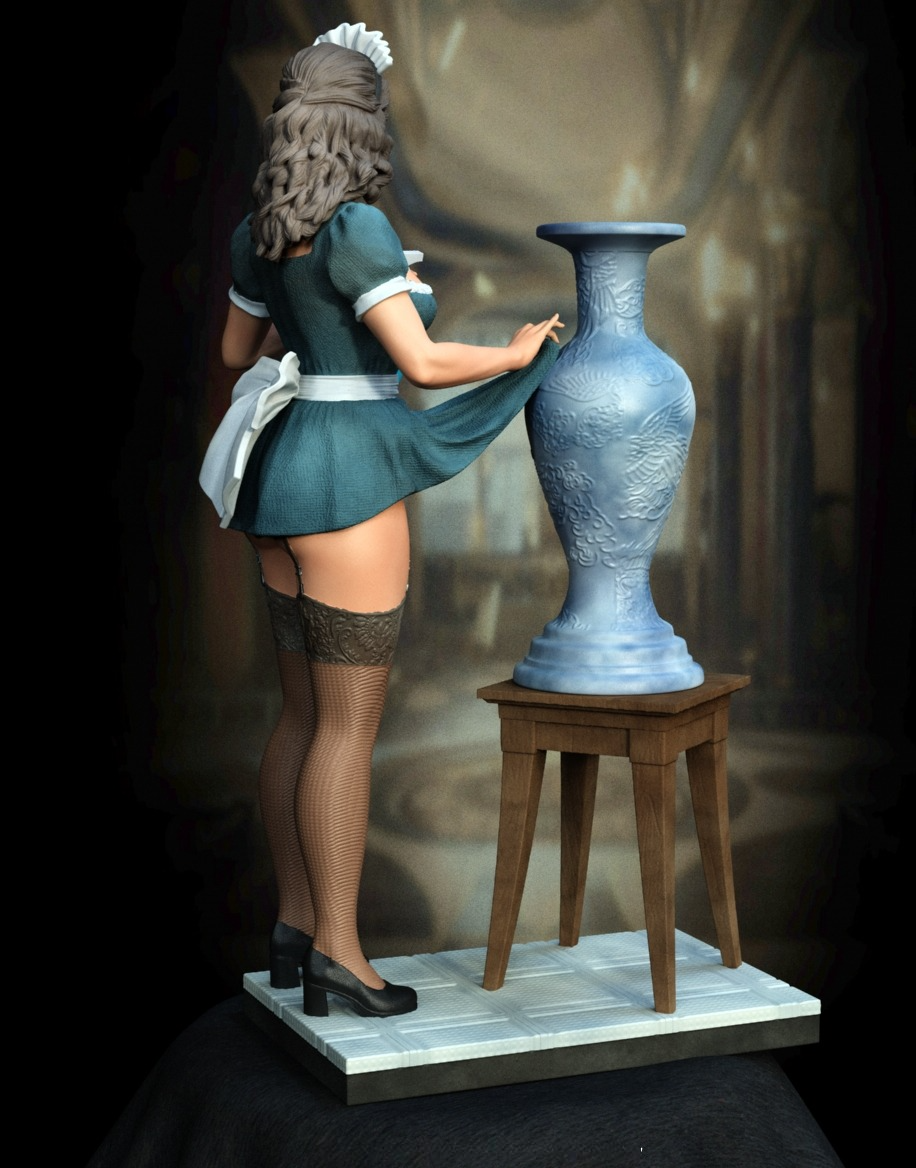 2560 Maid NSFW - STL 3D Print Files