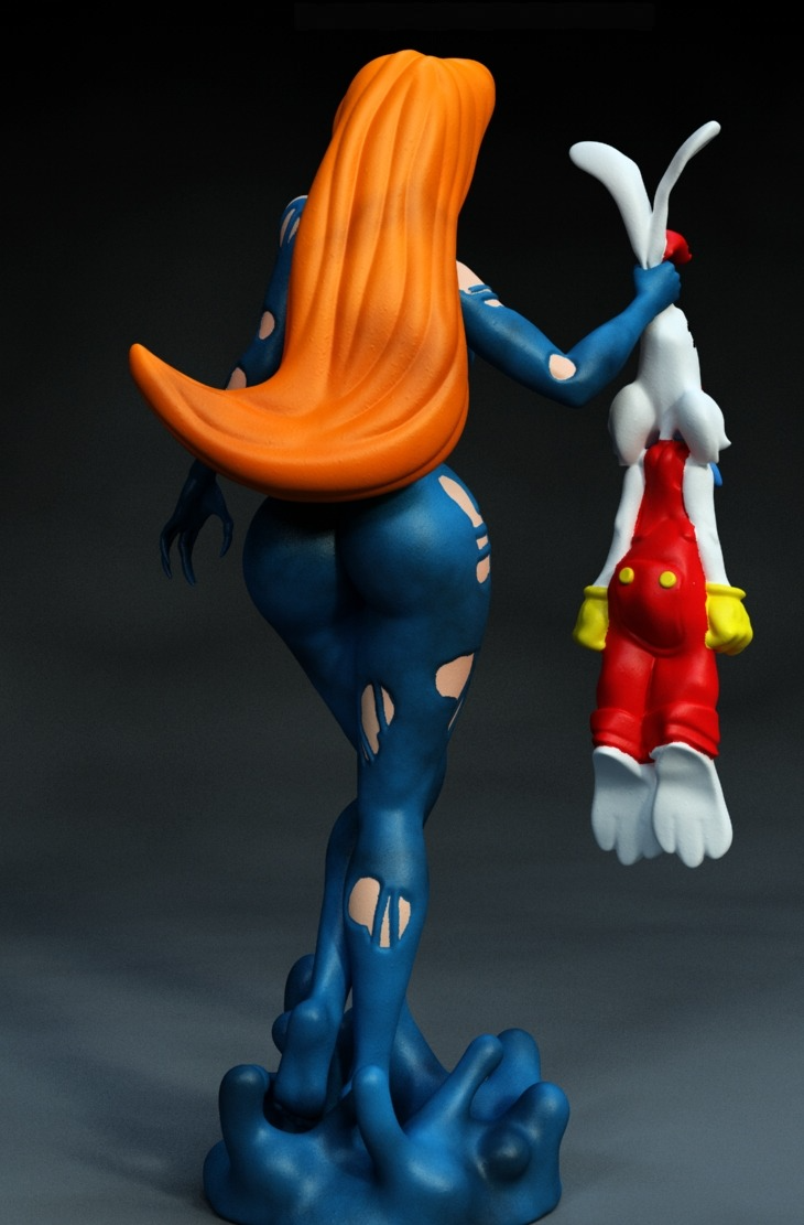 2563 Jessica Rabbit Venom NSFW - STL 3D Print Files