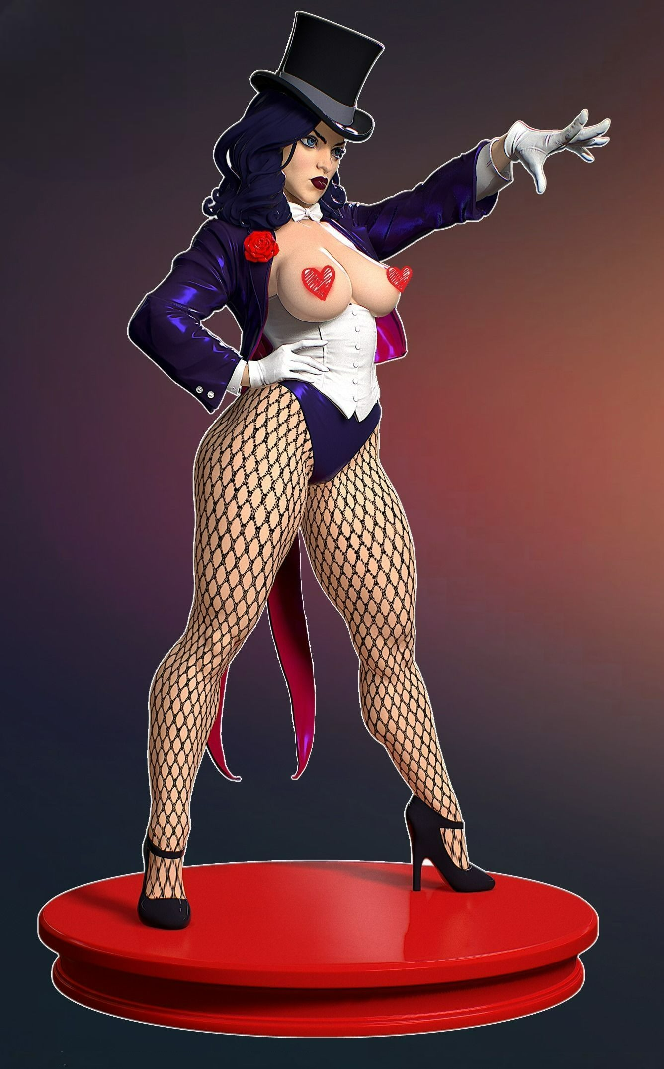 2567 Zatanna NSFW - DC Comics - STL 3D Print Files