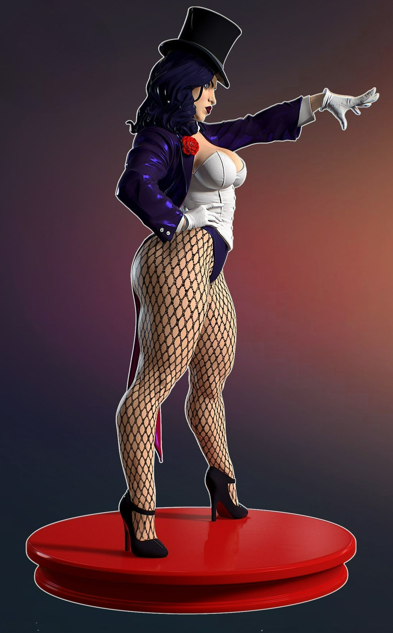 2567 Zatanna NSFW - DC Comics - STL 3D Print Files