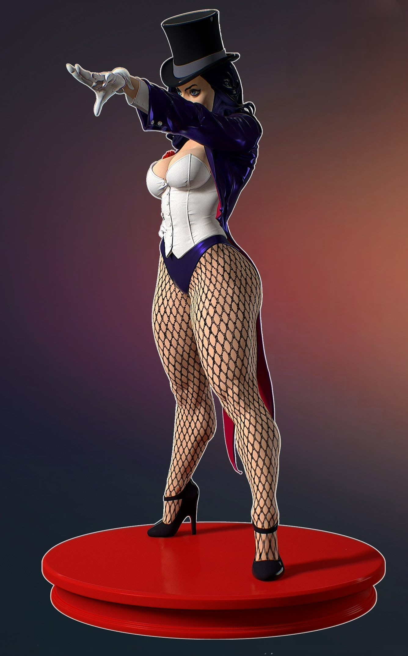 2567 Zatanna NSFW - DC Comics - STL 3D Print Files