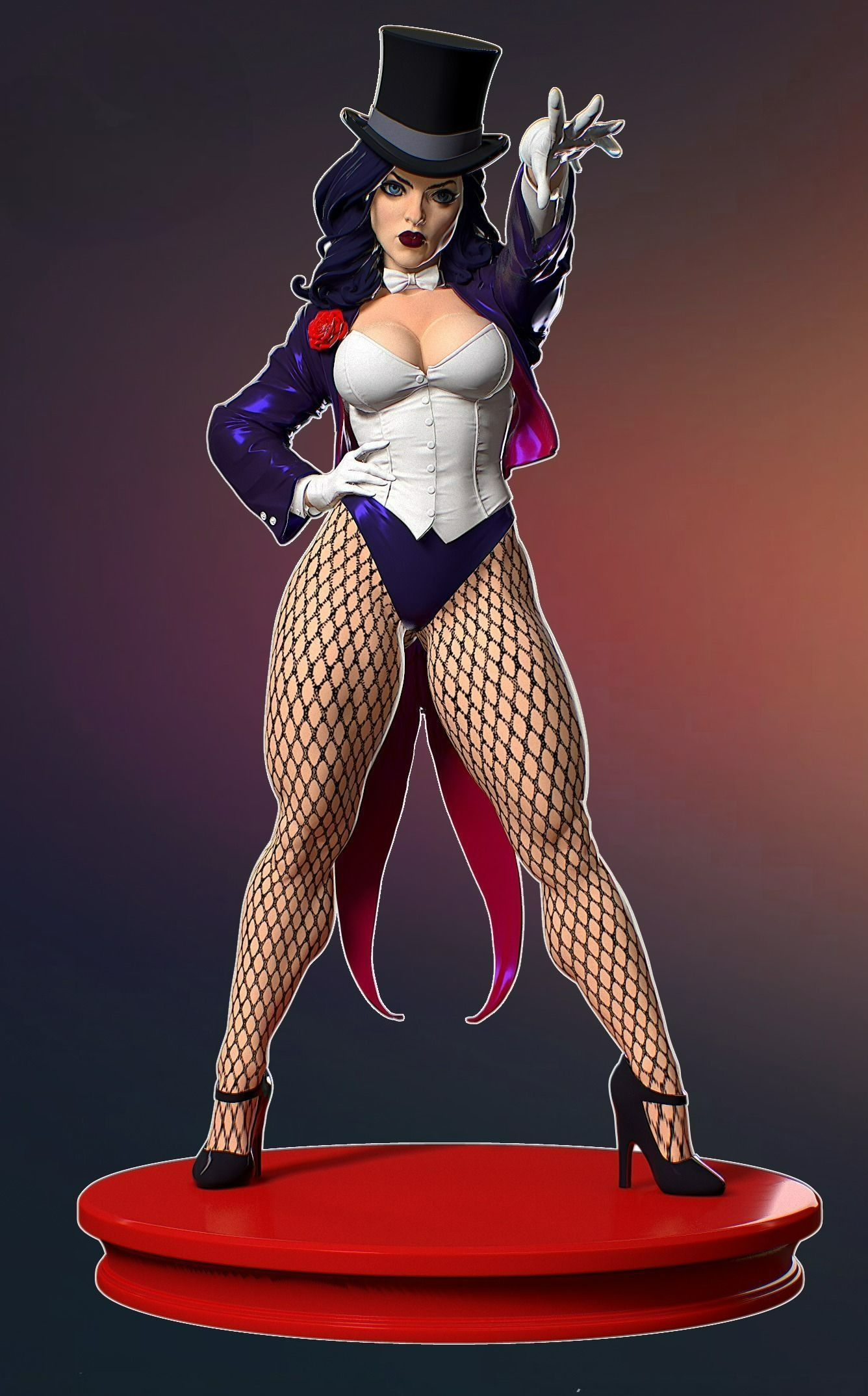 2567 Zatanna NSFW - DC Comics - STL 3D Print Files