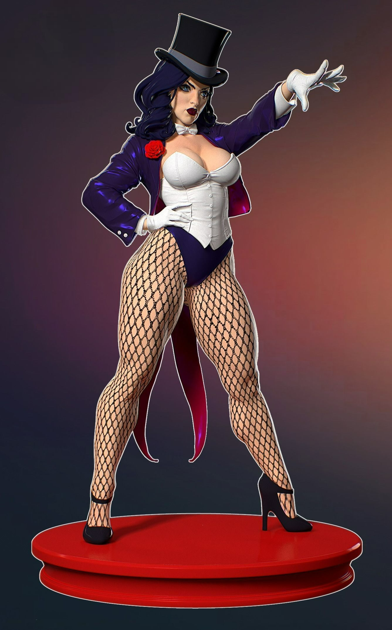 2567 Zatanna NSFW - DC Comics - STL 3D Print Files