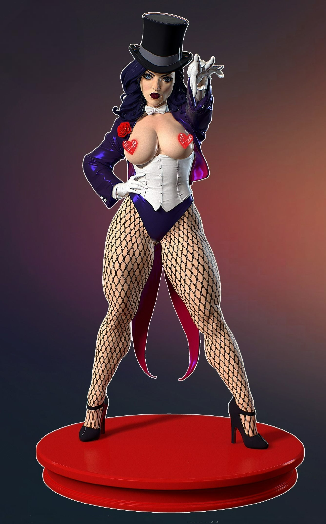 2567 Zatanna NSFW - DC Comics - STL 3D Print Files