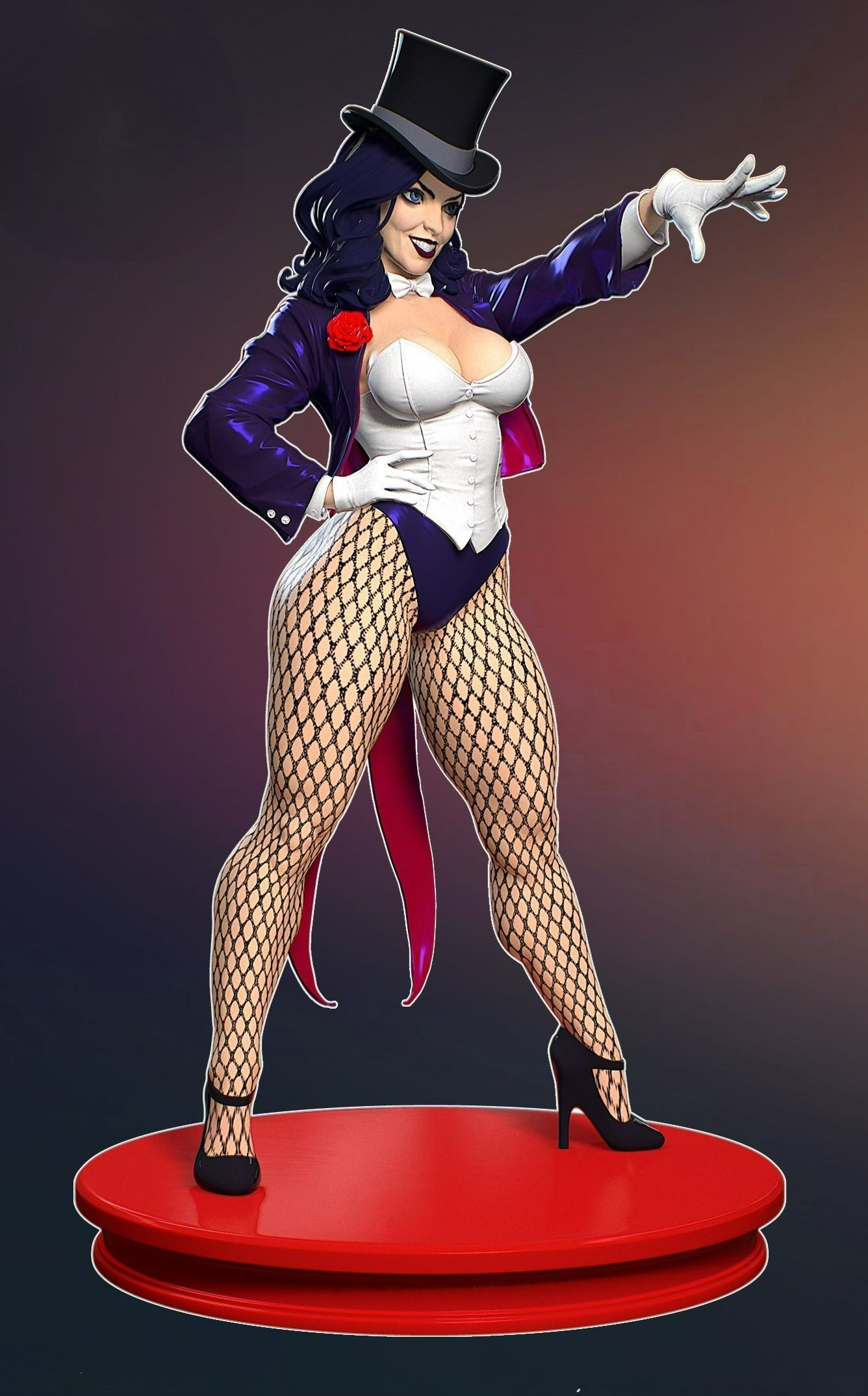 2567 Zatanna NSFW - DC Comics - STL 3D Print Files