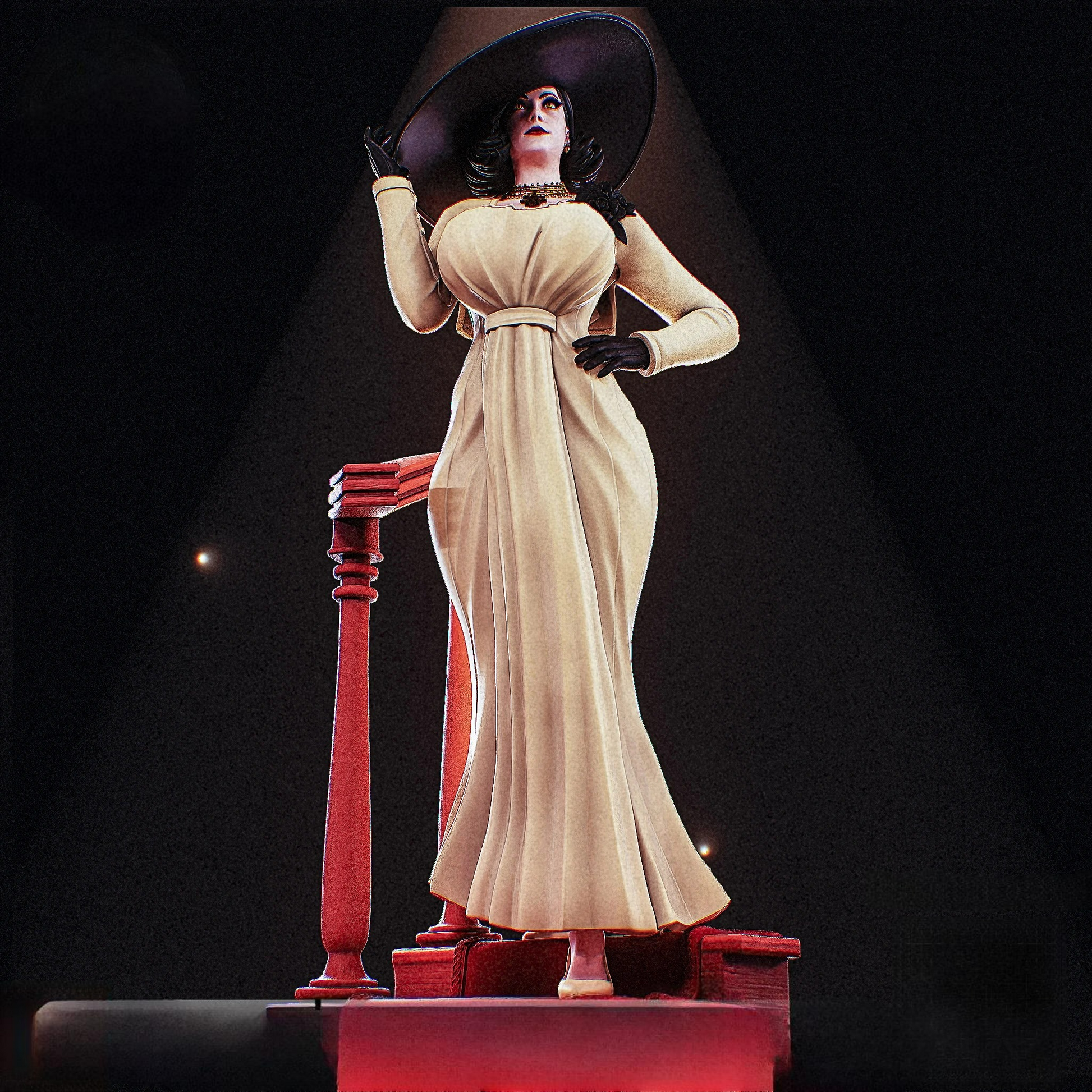 lady dimitrescu figure no dress Resident Evil Village