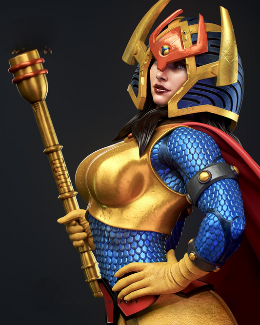 2571 Big Barda - DC Comics - STL 3D Print Files