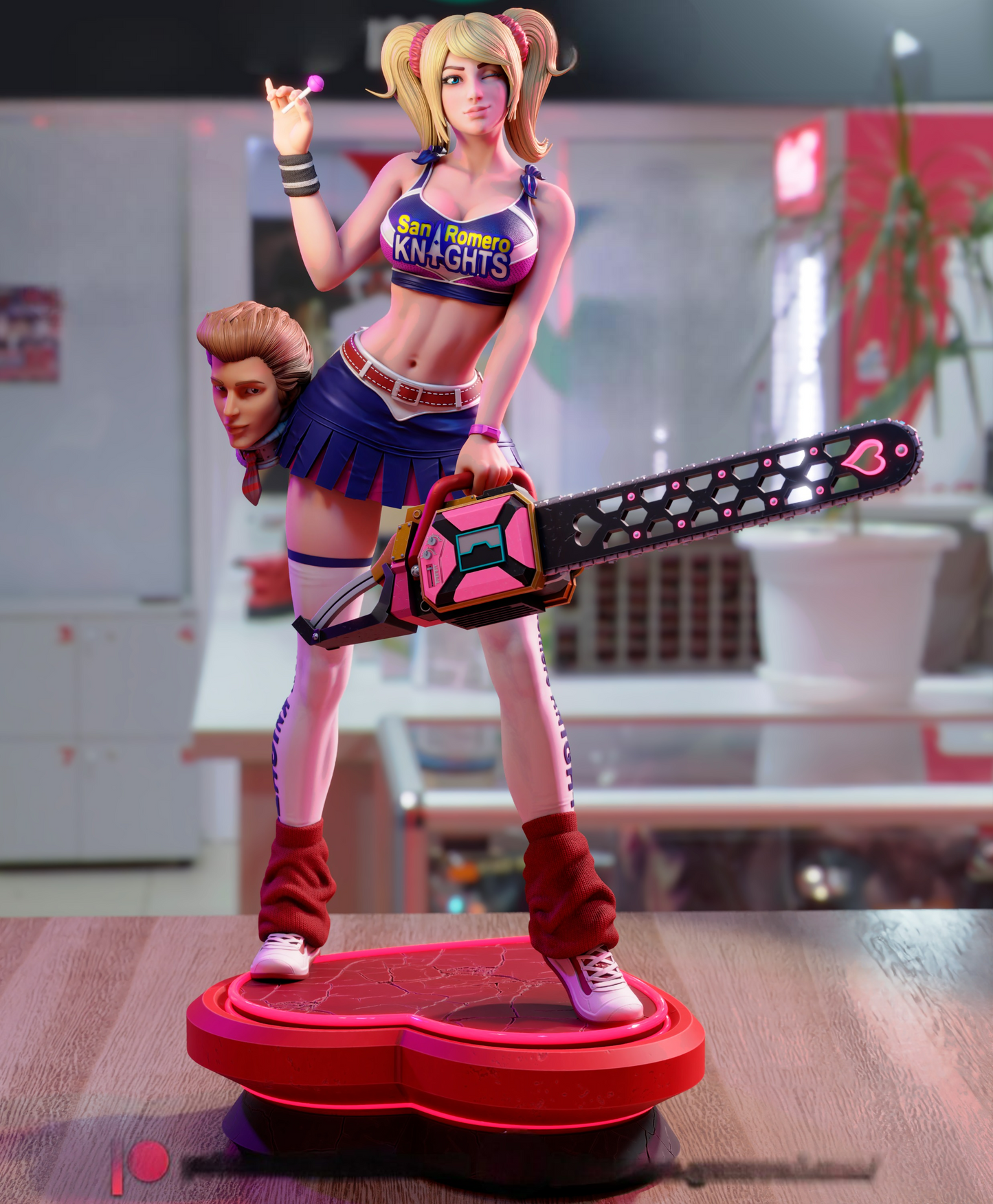 2572 Lollipop Chainsaw NSFW - STL 3D Print Files