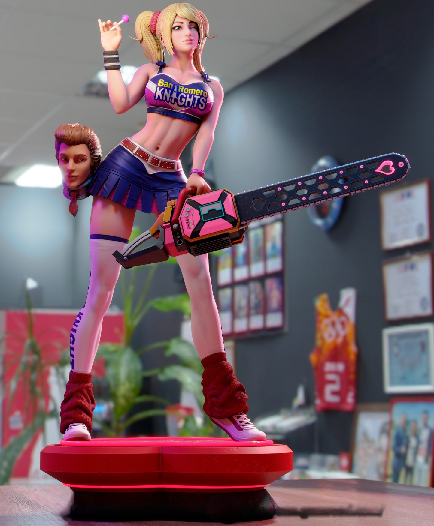 2572 Lollipop Chainsaw NSFW - STL 3D Print Files